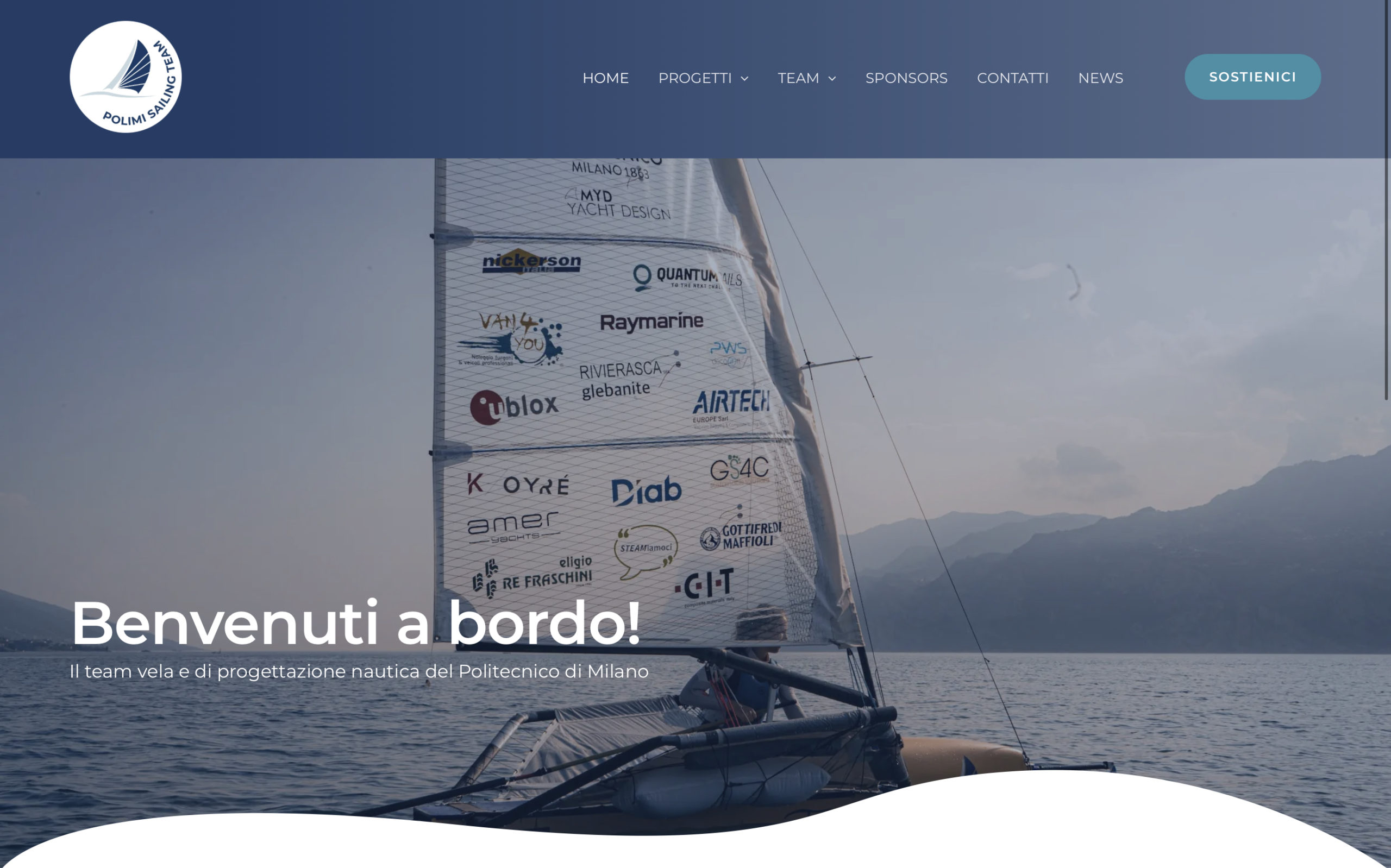 Partnership CERBERUS  – POLIMI SAILING TEAM